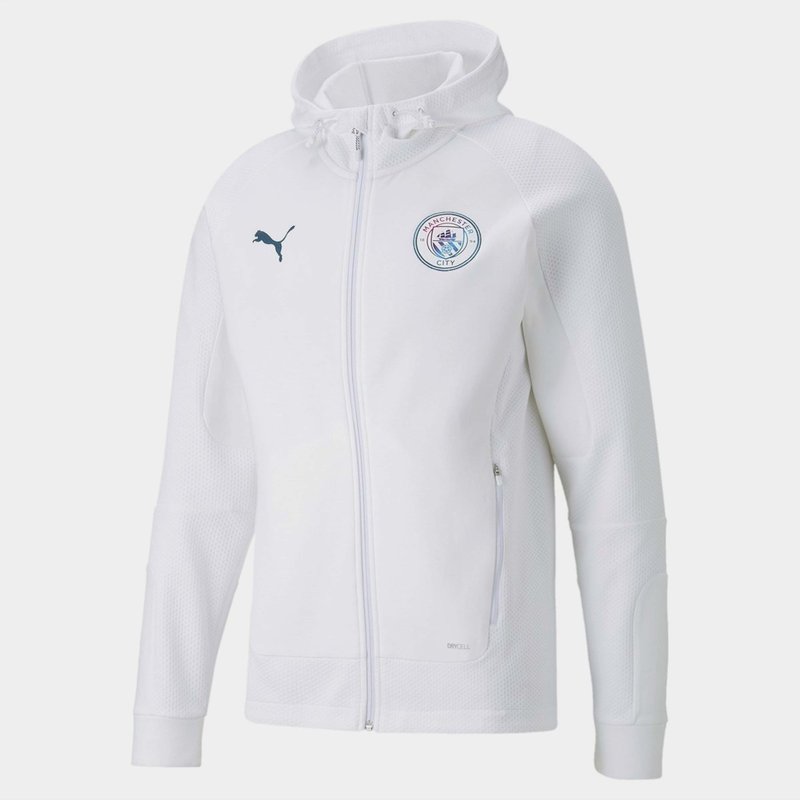 Puma Manchester City 2022 2023 Hooded Jacket Mens