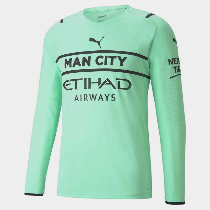 Puma Manchester City Football Club 3rd Goalkeeper Shirt 2021 2022 Mens