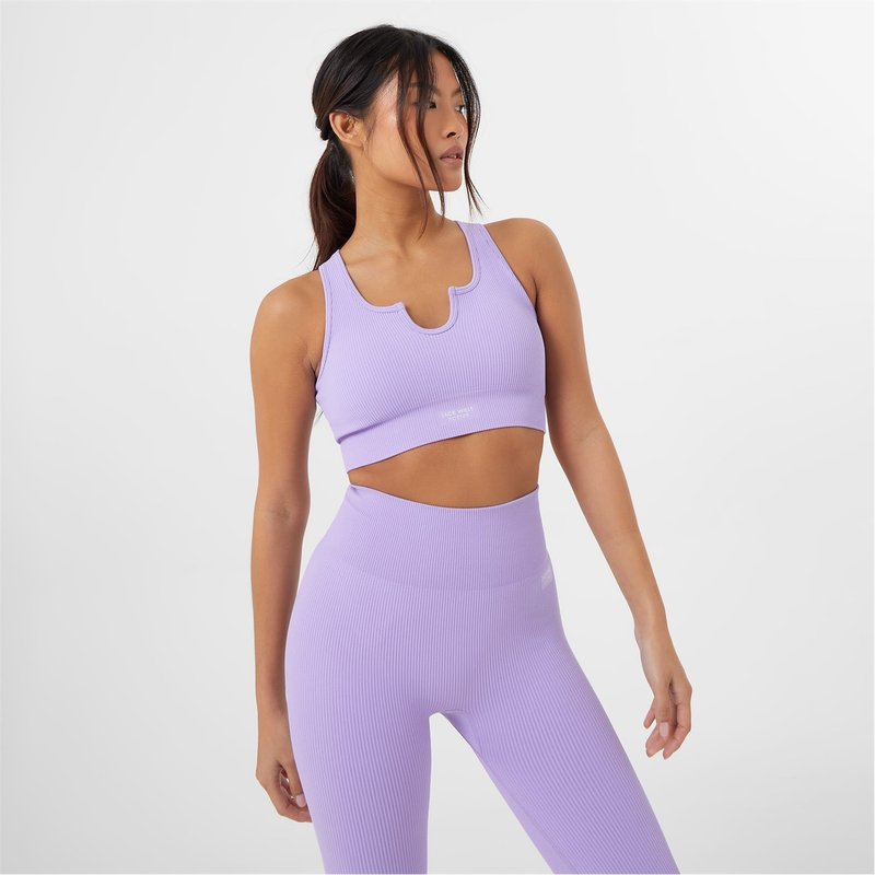 Jack Wills Active Seamless Ribbed Sports Bra