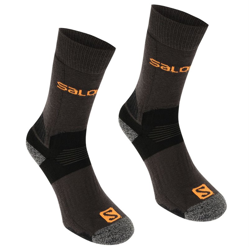 Salomon Midweight 2 Pack Mens Walking Socks