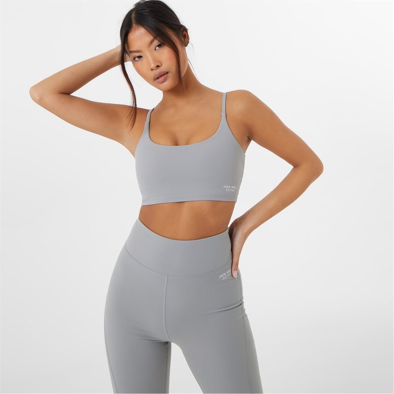 Jack Wills Active Scoop Neck Sports Bra