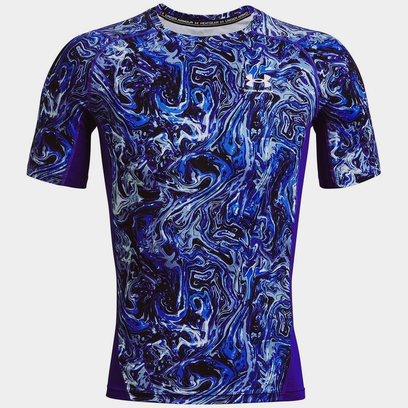 Under Armour Comp Print SS Top Sn99