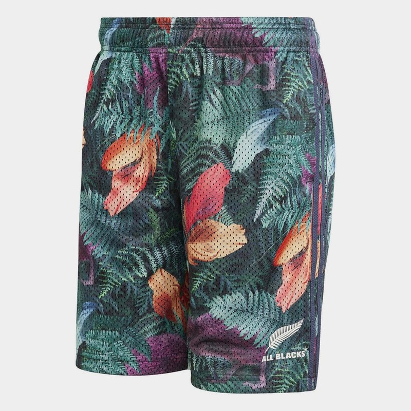 adidas All Blacks Floral Shorts Mens
