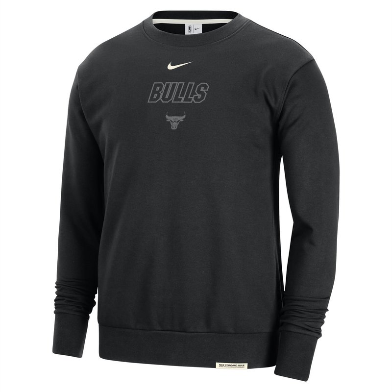 Chicago Bulls Standard Issue Mens Nike Dri FIT NBA Sweatshirt
