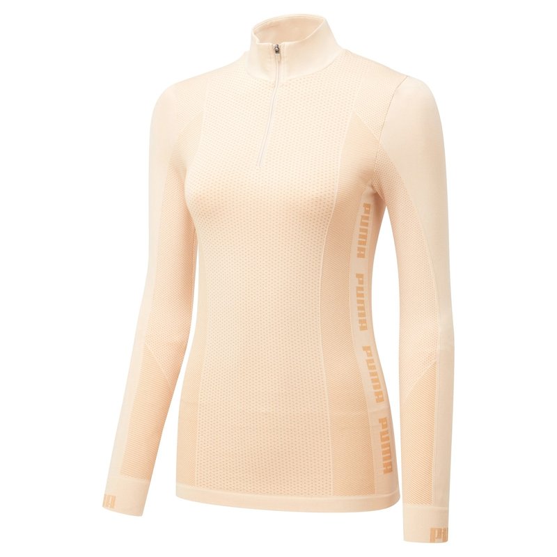 Puma Evoknit Seamless Half Zip Top Womens