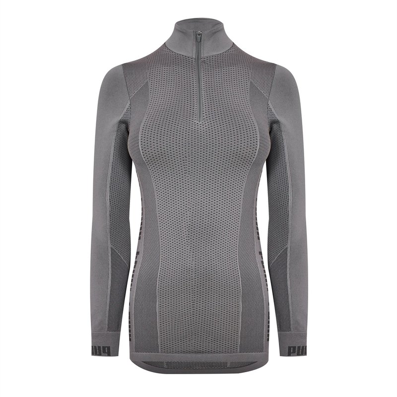 Puma Evoknit Seamless Half Zip Top Womens