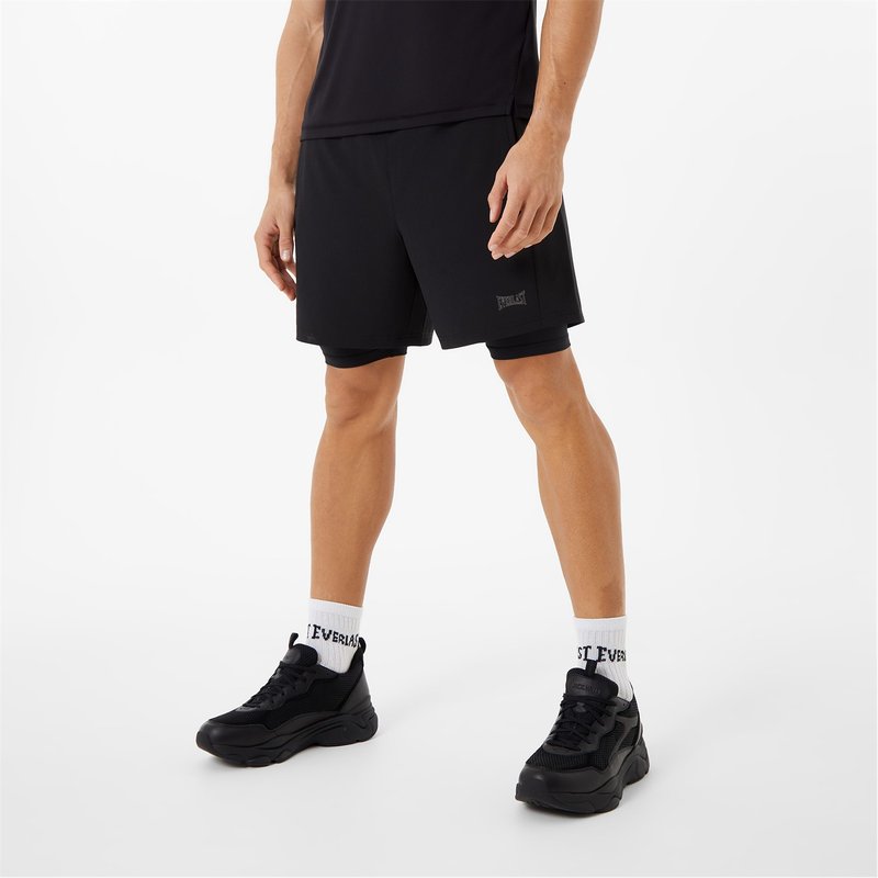 Everlast 2 in 1 Shorts Mens