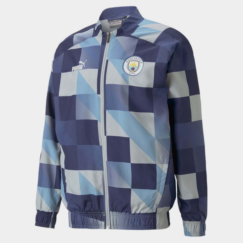 Puma Manchester City Pre Match Jacket 2023 Adults