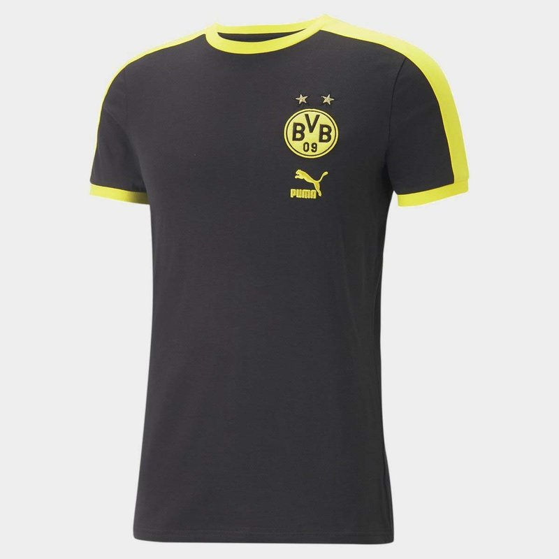 Puma BVB T7 Tee Sn32