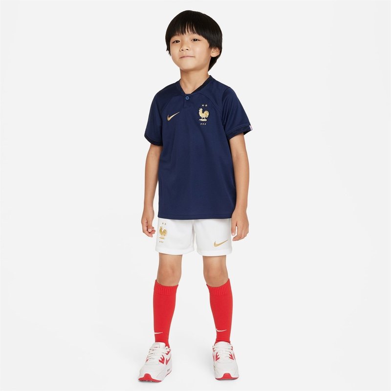 2022 23 Home Little Kids Nike Soccer Kit
