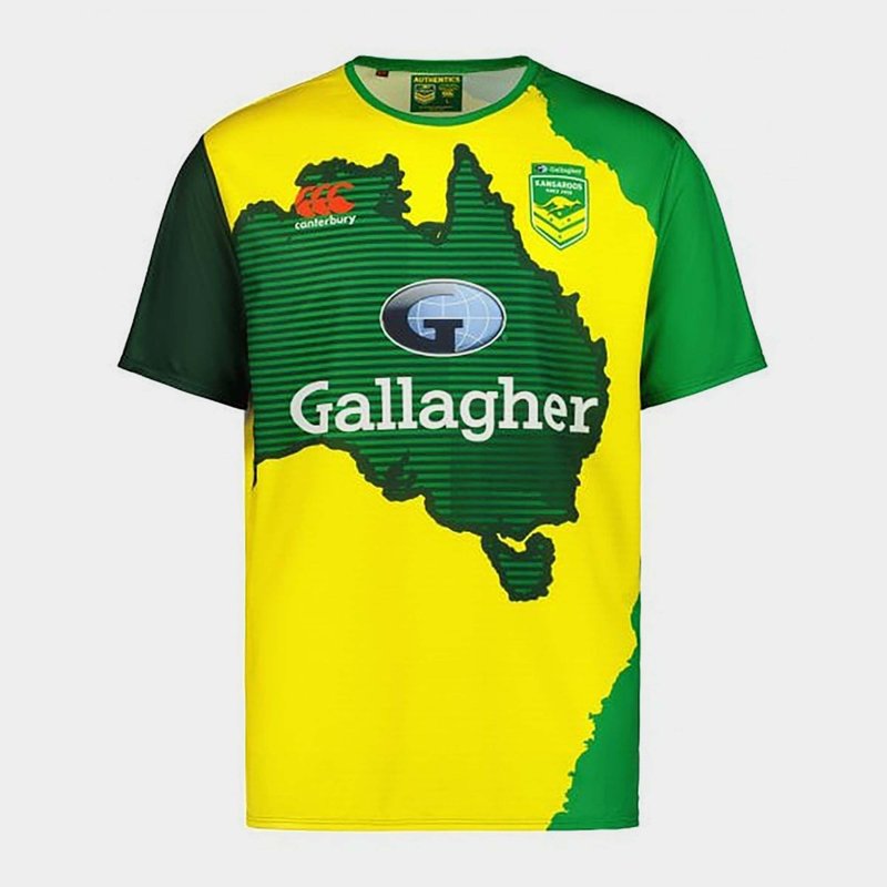 Canterbury Australia Kangaroos 22/23 Training T-Shirt Mens