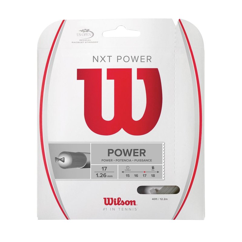 Wilson NXT Power 17 Clear String