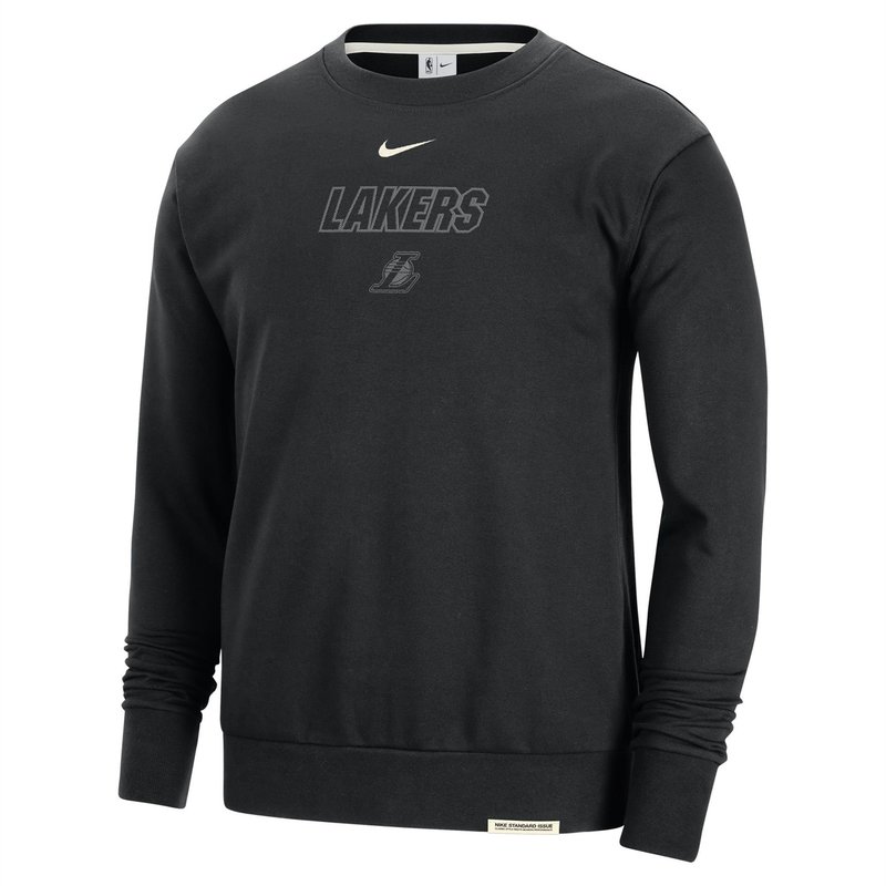 LA Lakers Standard Issue Mens Nike Dri FIT NBA Sweatshirt