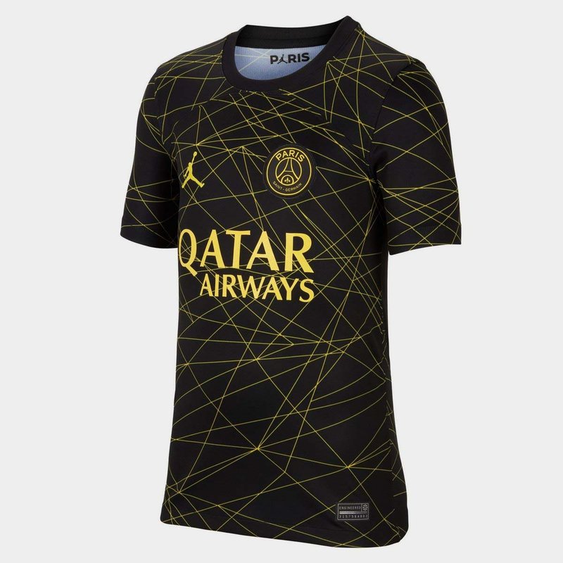 Air Jordan Paris Saint Germain Fourth Shirt 2023 2024 Juniors