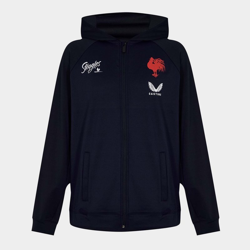 Castore Sydney Roosters 2022 Zipped Hoodie Mens