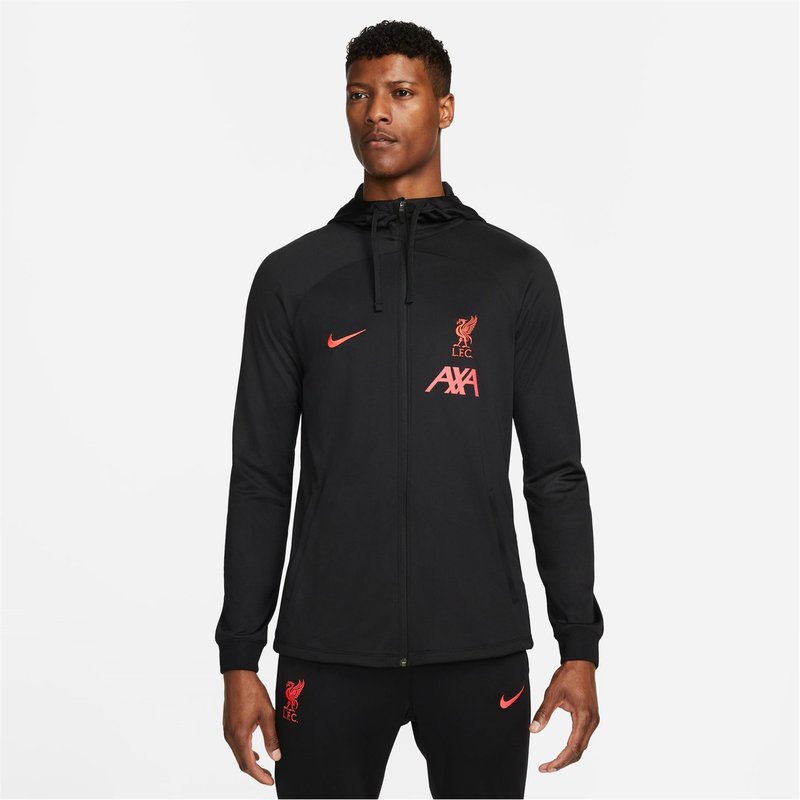 Nike Liverpool Dri Fit Hooded Jacket Mens