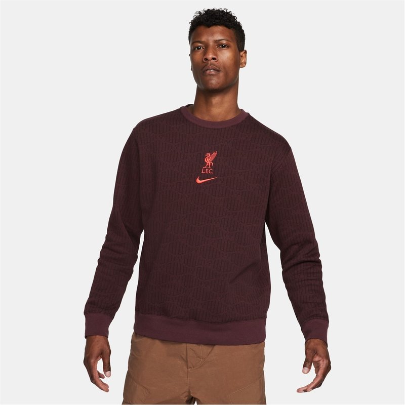 Nike Liverpool FC Club Crew Sweatshirt Mens