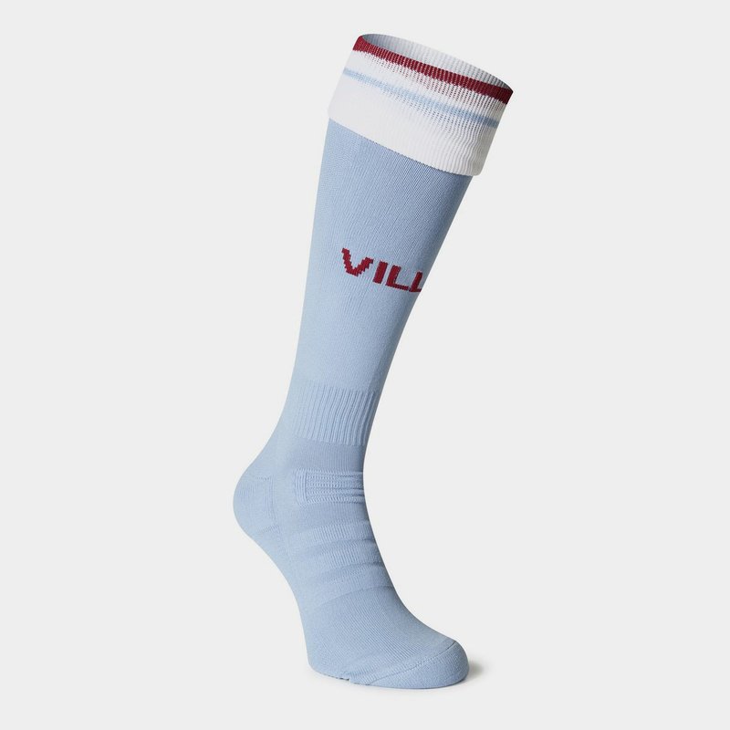 Castore Aston Villa FC Pro Home Sock Junior