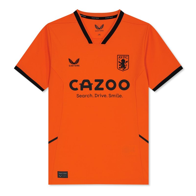 Castore Aston Villa FC Away GK Shirt Junior