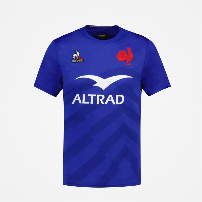 Le Coq Sportif France 22/23 Home Rugby Shirt Mens
