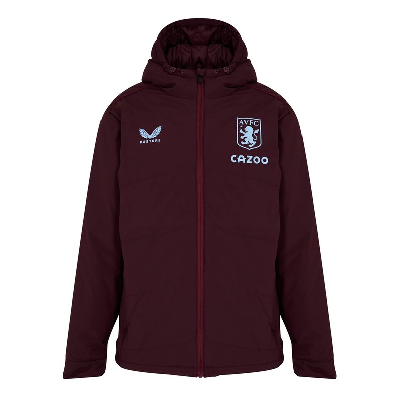 Castore Aston Villa Hooded Rain Jacket