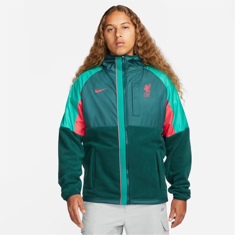 Nike FC AWF Mens Winterized Full Zip Soccer Jacket