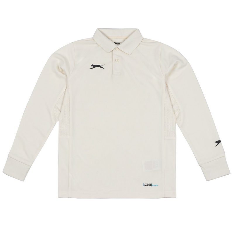 Slazenger Aero Long Sleeve Cricket Shirt Junior