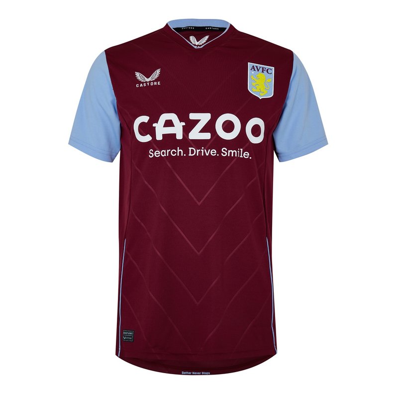 Castore Aston Villa Home 2022 2023 Mens