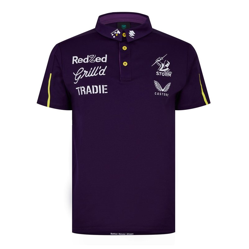 Castore Melbourne Storm 2022 Polo Shirt Mens