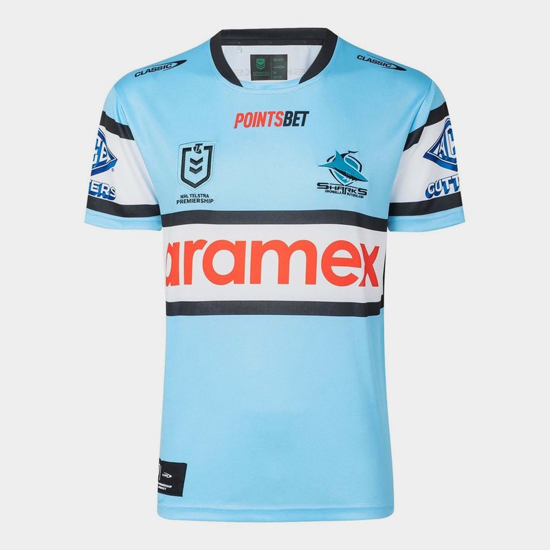 Classic Sportswear Cronula Sharks 2023 Home Shirt Mens