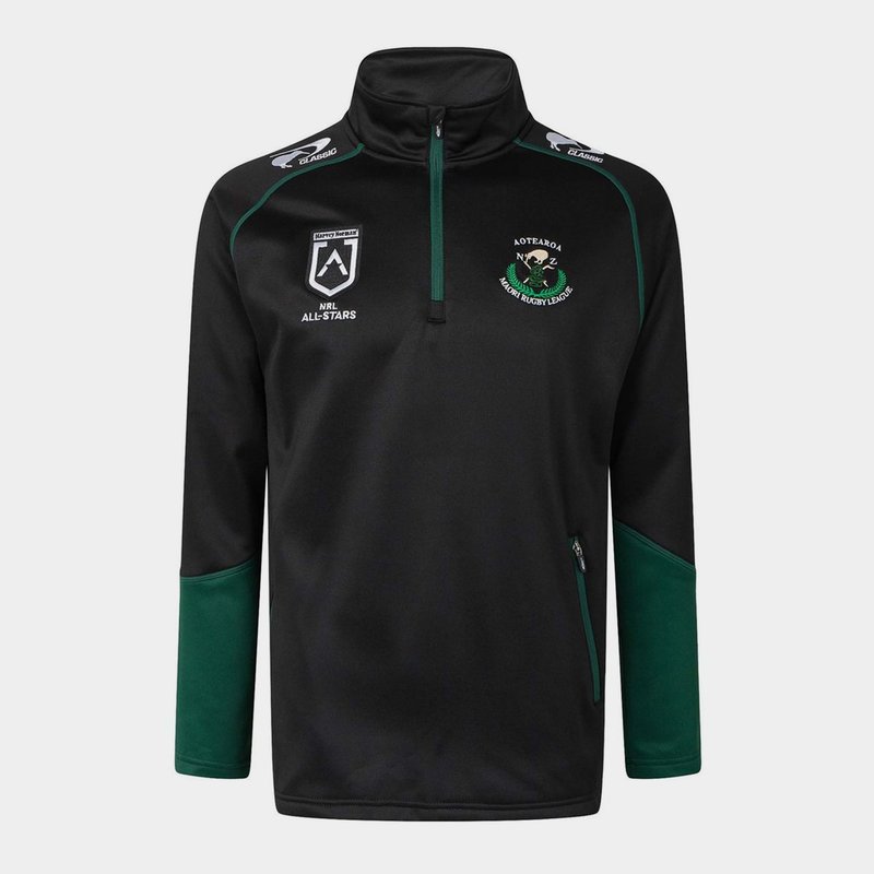 Classic Sportswear Maori All Stars 2023 1/4 Zip Top Mens