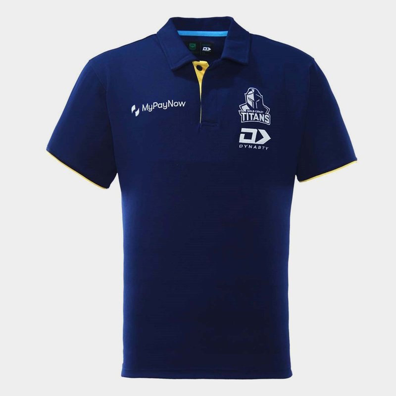 Dynasty Sport Gold Coast Titans 2023 Polo Shirt Mens