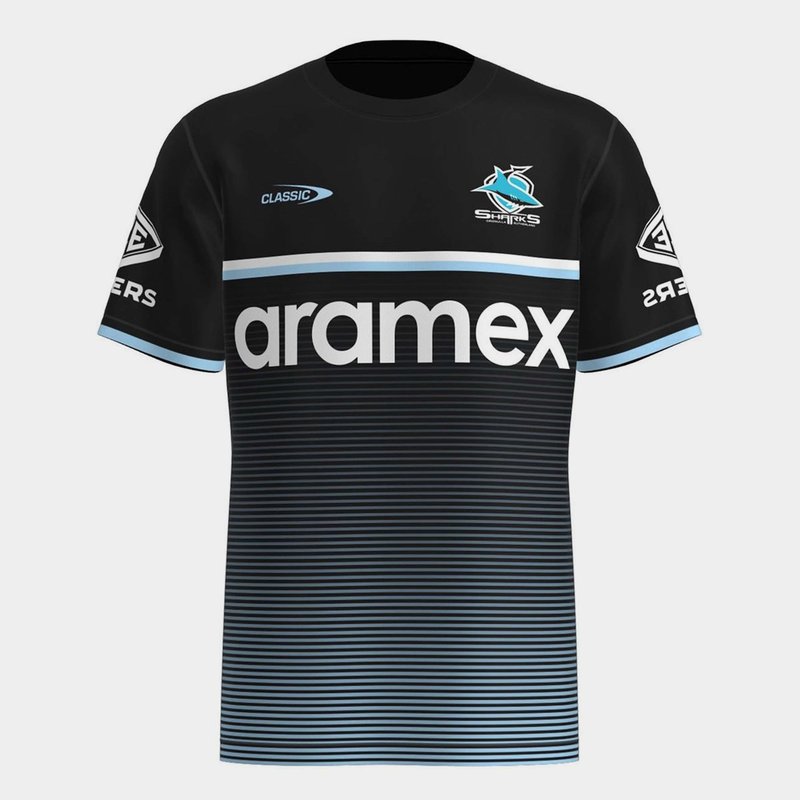 Classic Sportswear Cronulla Sharks 2023 Training T-Shirt Mens