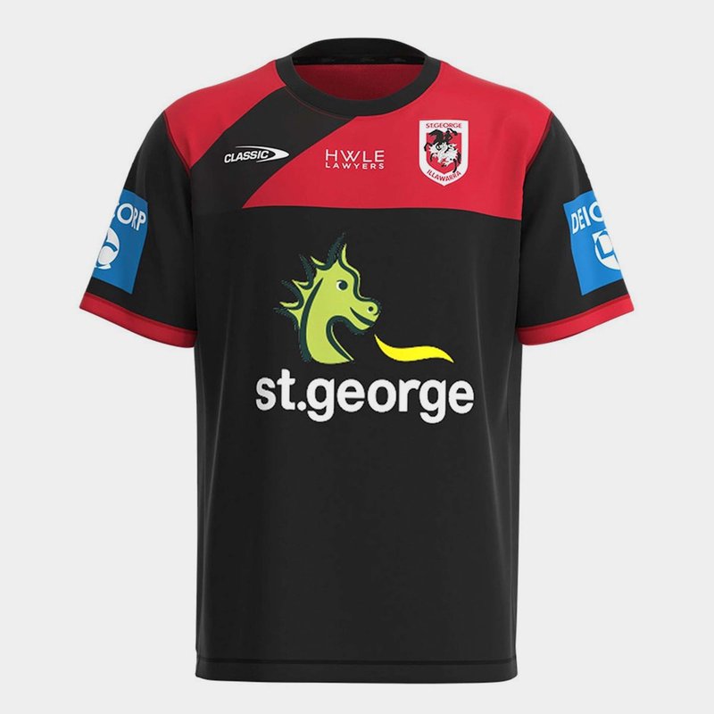 Classic Sportswear St. George Illawarra Dragons 2023 Training T-Shirt Mens