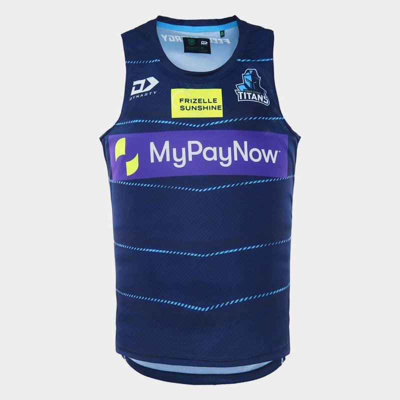 Dynasty Sport Gold Coast Titans 2023 Singlet Mens