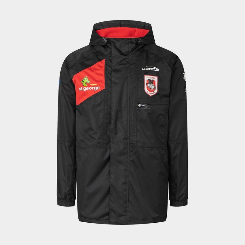 Classic Sportswear St. George Illawarra Dragons 2023 Rain Jacket Mens