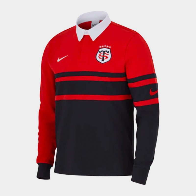 Nike Toulouse 22/23 L/S Classic Home Mens Rugby Shirt