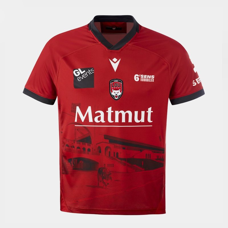 Macron Lyon 22/23 Alternate Shirt Mens