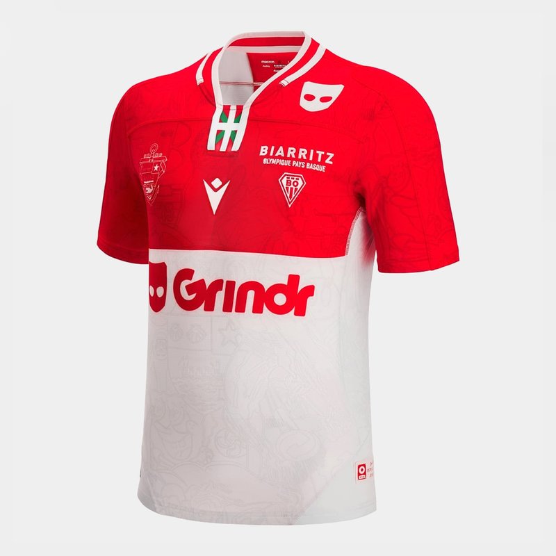 Macron Biarritz 22/23 Home Shirt Mens