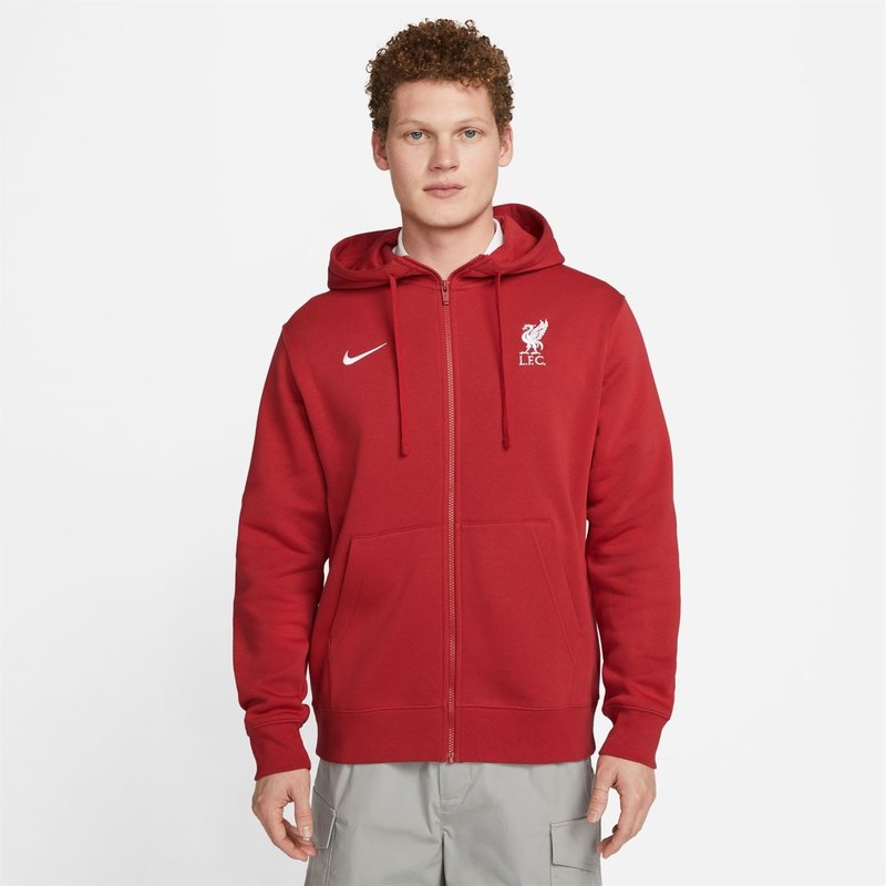 Nike FC Club Fleece Mens Full Zip Hoodie