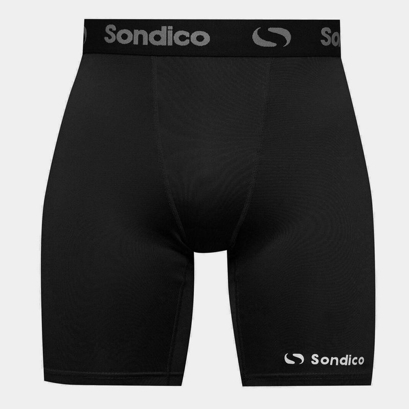 Juniors Boys Branded Sondico Compression Core Tights Base Layer 5-6 Yrs, Navy 