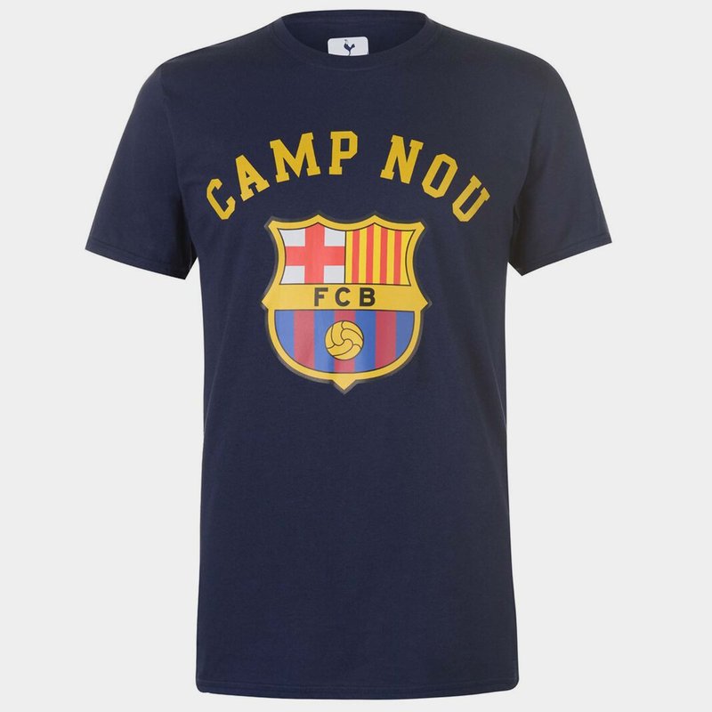 Source Lab Barcelona Crest T-Shirt Mens