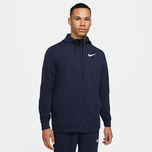 Nike Dri FIT Mens Full Zip Training Hoodie