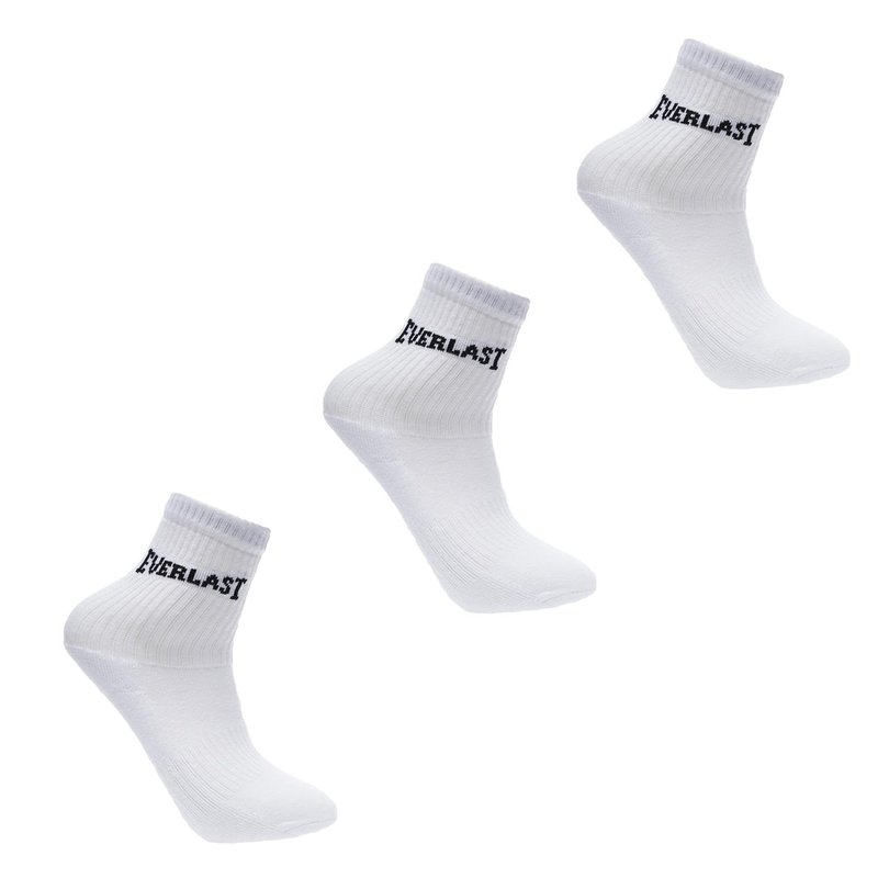 Everlast 3 Pack Crew Socks Childrens