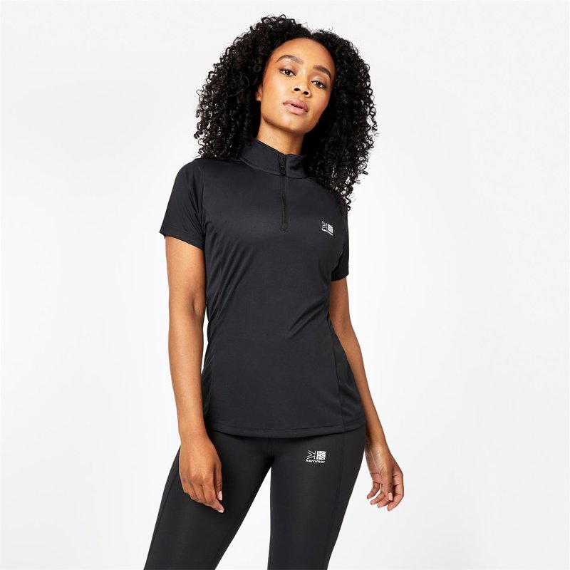 Karrimor Quarter Zip Short Sleeve T Shirt