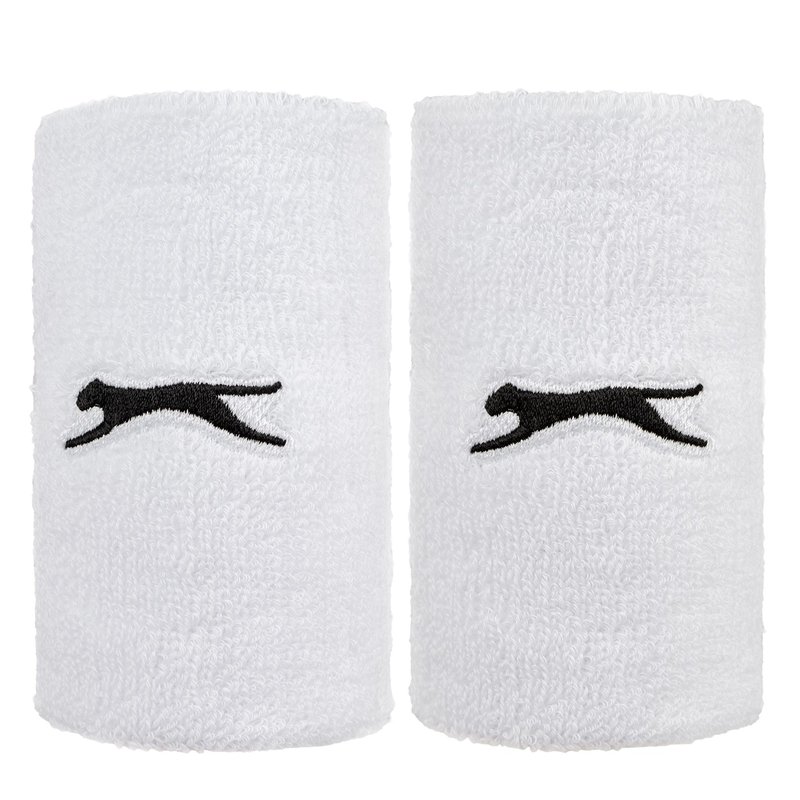 Slazenger 2 Pack Double Wristbands