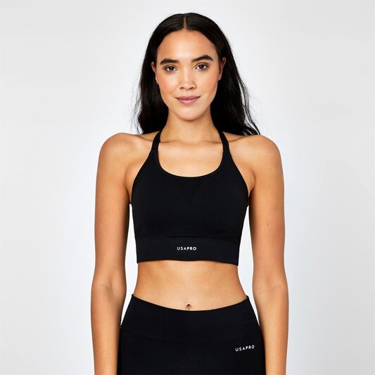 USA Pro Seamless Adjustable Sports Bra