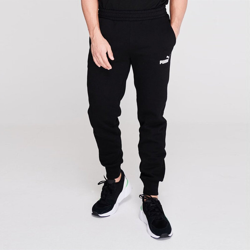 Puma tapered fleece pants deals mens