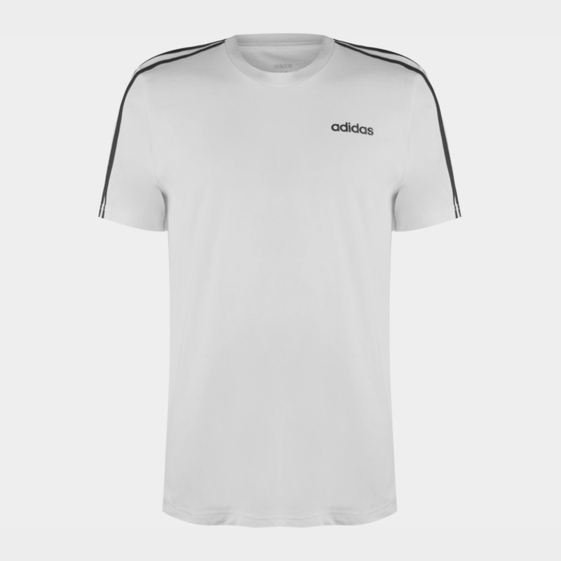 adidas 3 Stripes T Shirt Mens