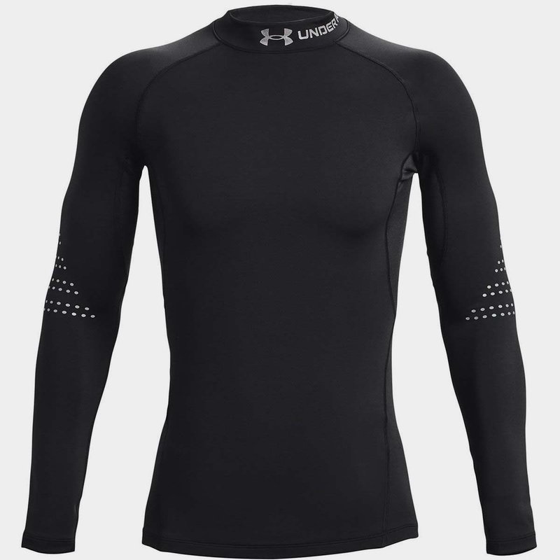 Under Armour Baselayer L/S Mock Neck Top Mens